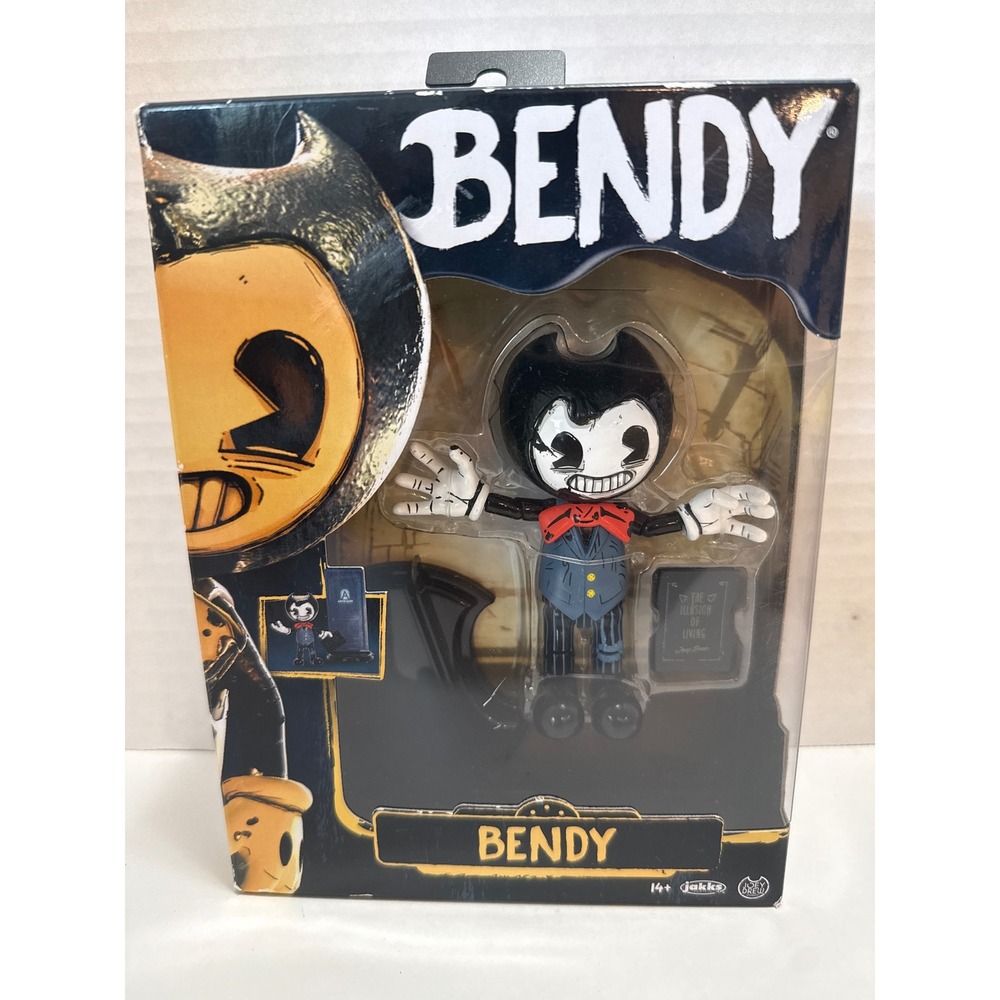 Bendy and the Ink Machine Jakks Pacific Action Figure Tuxedo Bendy with Book